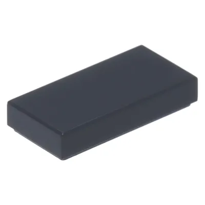 Zdjęcie produktu dla 250 sztuk płytek 1x2 w kolorze czarnym