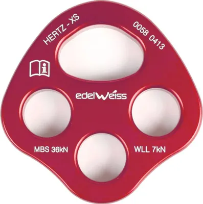 Produktbild von EDELWEISS - Riggingplatte HERTZ XS