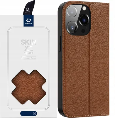 Produktbild von Dux Ducis Etui Fall Abdeckung Fall für Iphone 14 Pro Braun