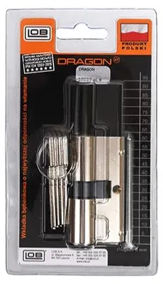 Produktbild von LOB ARES Zylinder 60g/40 mit Drehknauf, Nickel