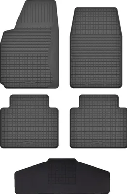 Produktbild von Gummi Fußmatten Set Für: Ford Explorer Mk2 (1994-2000) Gummimatten Schwarz