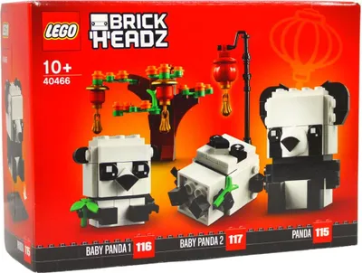 Immagine prodotto di 40466 Panda LEGO® BrickHeadz per il Capodanno cinese