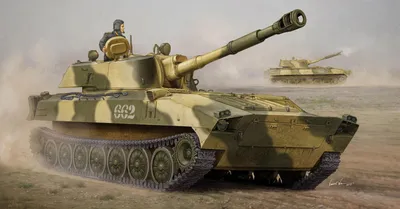 Produktbild von Trumpeter Russian 2S1 Self-propelled Howitzer 1:35, 05571