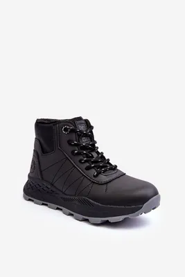 Produktbild von Kinder Gefütterte Trekkingstiefel Schwarz Big Star MM374203  30