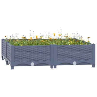 Obrázok produktu pre Maison Exclusive – Vyvýšený záhon 80x80x23 cm, polypropylén