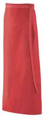 Produktbild von Exner 10320 | Schürze 100 x 100 cm - Farben waschbar bis 60 °C - Farbe: Red - Größe: 100 x 100 cm