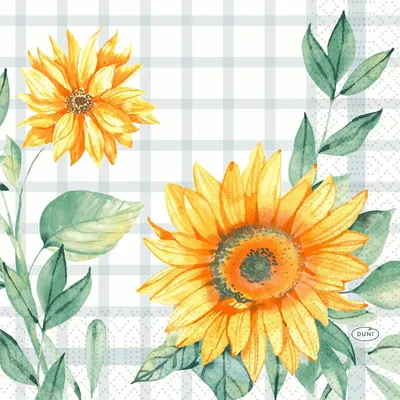 Produktbild von 4x Serv.33x33 3lg 1/4 Sunflower day 250P. | Packung (250 Stück)