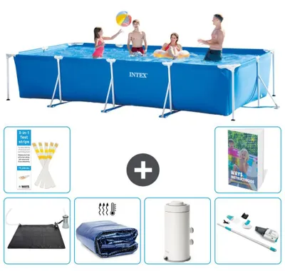 Produktbild von Rechteckiger Frame Pool - 450x220x84 cm - 5-teilig S78