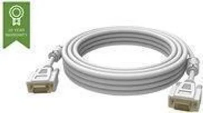 Produktbild von Vision 2x VGA 15-polig D-Sub, 10m VGA-Kabel VGA (D-Sub) Weiß