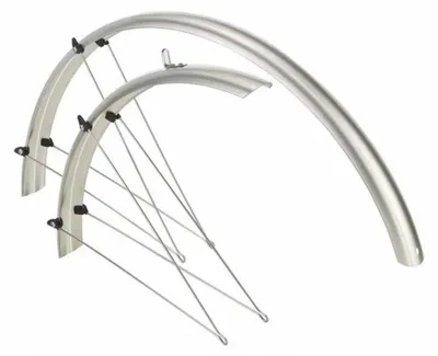 Produktbild von Bonin 60 Mm Schutzblech-set Silber 650C - 26´´ Silber 650C - 26´´