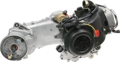 Produktbild von Motor GY6 10 Zoll Felge 669mm mit Sekundärluftsystem 50ccm 139QMB / QMA