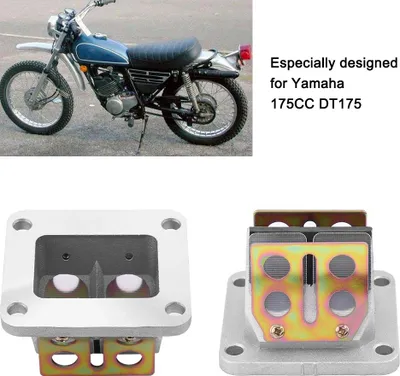 Produktbild von Motorrad-Ansaugmembran, Motorradteil, solider, hochfester Ersatz für DT175 175CC