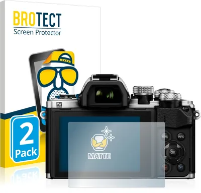 Produktbild von 2x BROTECT Schutzfolie für Olympus OM-D E-M10 Mark II Displayschutz Displayschutzfolie Folie Matt Entspiegelungsfolie