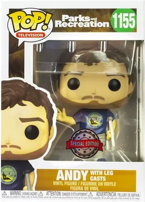 Obrázek produktu pro Funko POP! TV Parks & Recreation Andy 1155 Second Edition