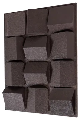 Immagine prodotto di Decorazione da parete Axis, effetto cemento, color marrone