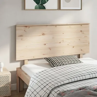 Produktbild von The Living Store Bett-Kopfteil 144x6x82,5 Massivholz Kiefer