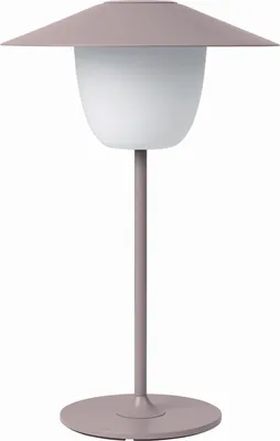 Obrázek produktu pro Blomus Mobilní LED lampa ANI Lamp, Lampa, Hliníková matná prášková barva, Kůra, 66066