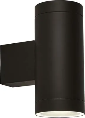 Immagine prodotto di Rochester applique Up/Down GU10 a 2 luci nere con sensore crepuscolare