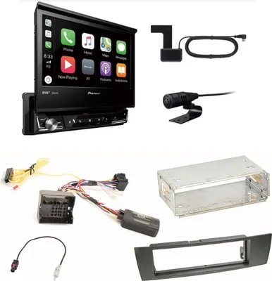Produktbild von Pioneer AVH-Z7200DAB Autoradio Digitalradio CD Einbauset für BMW E90 E91 E92 E93