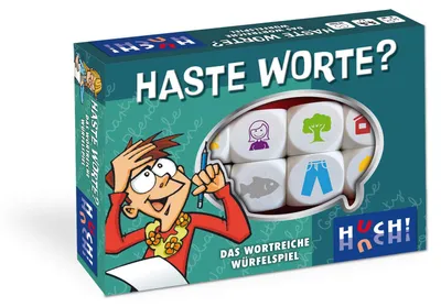 Produktbild von Haste Worte - Das wortreiche Würfelspiel