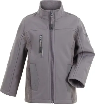 Produktbild von Planam Norit Kinder Junior Pure Softshelljacke zink Modell 6557 Größe 134/140