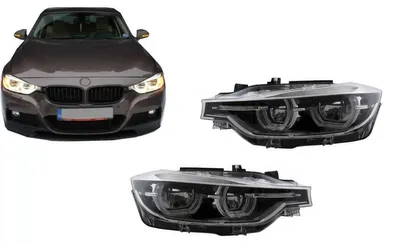 Produktbild von LED Scheinwerfer Angel Eyes für BMW 3er F30 F31 Limousine Touring 2011+.