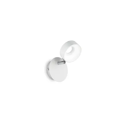 Produktbild von Moderne Oby Metall Wandleuchte Weiß 1 Licht 6W 3000K Warmes Licht