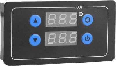 Zdjęcie produktu dla YF?4 Regulowany przekaźnik czasowy opóźnienia cyklu Moduł przekaźnika cyfrowego wyświetlacza Płytka opóźnienia czasowego DC 12V
