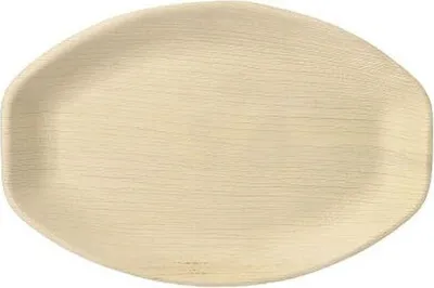 Produktbild von 60 Tabletts, Palmblatt pure oval 3 cm x 29 cm x 21 cm natur