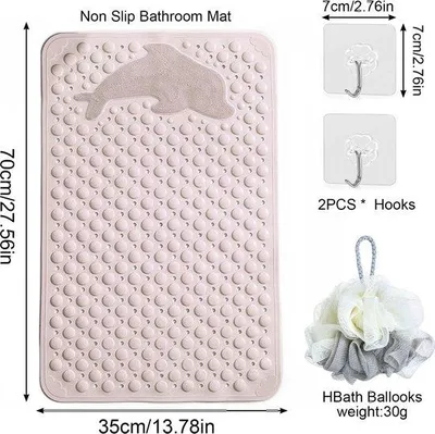 Immagine prodotto di Tappetino antiscivolo 35x70 cm - Accessori per il bagno