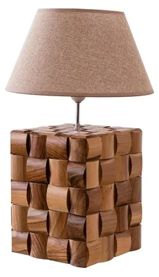 Produktbild von Lampen Leuchten Modern Design Braun Tischleuchte Tisch Lampe Kronleuchte Leuchte