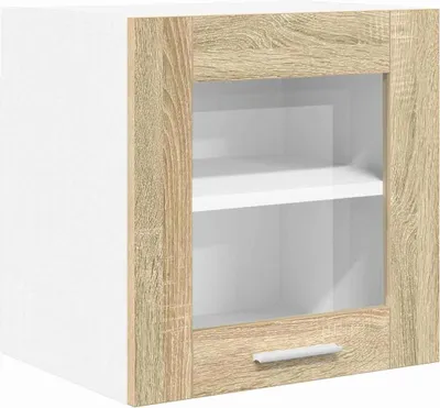 Produktbild von vidaXL Hängeschrank mit Tür Sonoma-Eiche 40 x 31 x 40 cm Holzwerkstoff