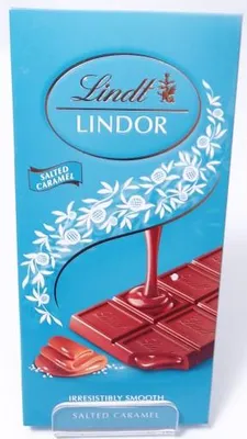 Obrázek produktu pro Lindt Lindor Čokoláda Slaný karamel 100 g