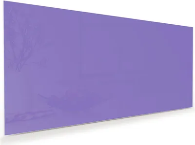 Produktbild von Glasbild 80x40cm in XXL für Wohnzimmer, Schlafzimmer Motiv Violetter Hintergrund I