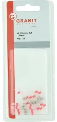 Obrázek produktu pro Smrštitelný kabelový konektor Ø 2,8, 0,5-2,0 mm
