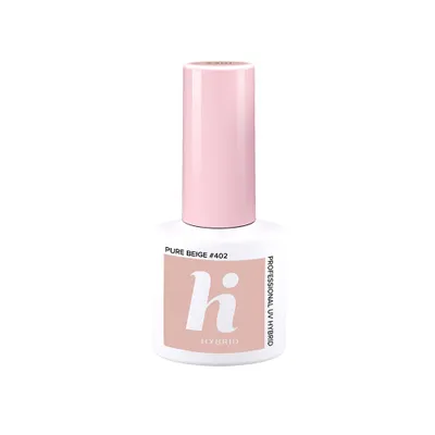 Zdjęcie produktu dla HI HYBRID #402 Lakier do paznokci Pure Beige 5ml