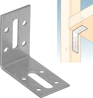 Produktbild von Winkel bauen. KRD3, 80x55x30 - Packung mit 1