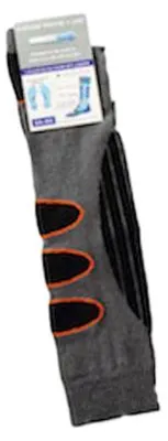 Produktbild von 2 Paar Sportstrümpfe / Skisocken / Sportsocken Grau/Orange Gr. 39-42