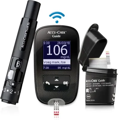 Obrázek produktu pro Sada glukometrů Accu-Chek Guide mmol/l 1 ks