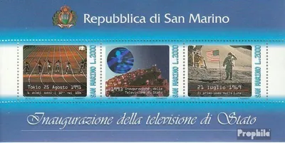Produktbild von Briefmarken San Marino 1993 Mi Block16 (kompl.Ausg.) postfrisch Nationales Fernsehprogramm
