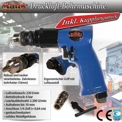 Produktbild von Mauk Druckluft Bohrmaschine (Rechts- Und Linkslauf)