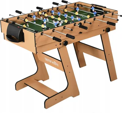 Produktbild von 4-in-1 Tischtennistisch Billard Bowling Stabile Konstruktion Zusammenklappbar