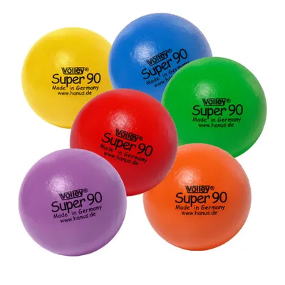 Produktbild von VOLLEY® "Super 90" Softball mit ELE-Haut | Ø 9 cm(Gelb)