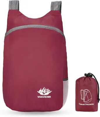 Produktbild von Faltbare Rucksack 20L, Wasserdicht, Ultraleicht, 42 x 29 x 15 cm, für Camping