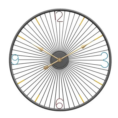 Immagine prodotto di Orologio da parete di design Decore Black 60 cm
