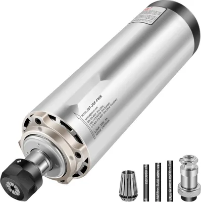 Obrázek produktu pro Vřetenový motor CNC - Vzduchem chlazený vřetenový motor ER20 o výkonu 2,2 KW - Motor CNC sklíčidla - 0-24000 ot/min - Vzduchem chlazený vřetenový motor Chlazení větrem - Vzduchem chlazený vřetenový motor