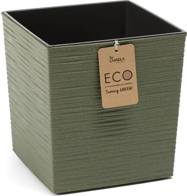 Obrázek produktu pro Obal na květináč JUKA PROUTÍ ECO plastový 30x30x31cm