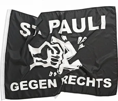 Produktbild von St. Pauli - Gegen Rechts, Fahne