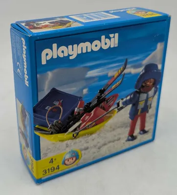 Produktbild von PLAYMOBIL 3194 Polarforscher mit Transportschlitten