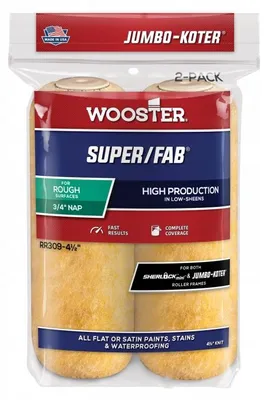 Produktbild von Wooster Jumbo-Koter Super/Fab Farbwalzenbezug 19mm 4,5 Zoll